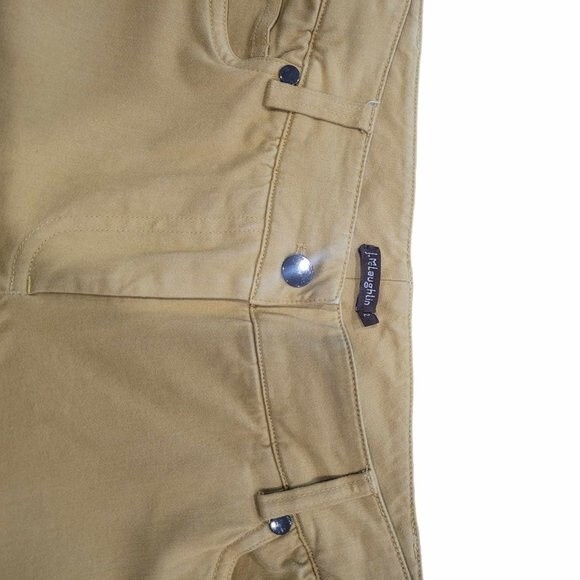 J.McLaughlin Women's Pants in Lemon Lime Yellow Classic Style - Picture 5 of 5